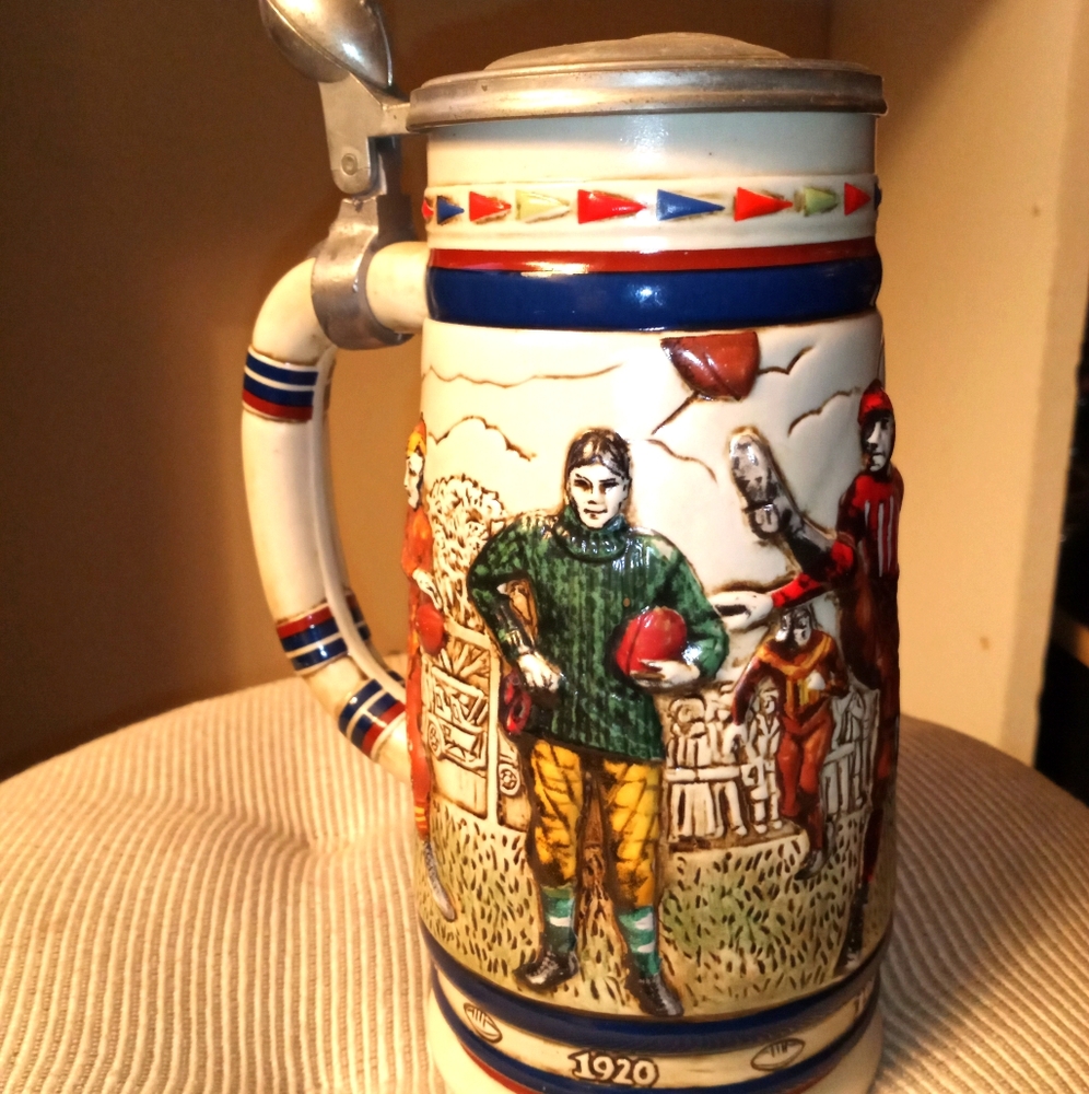 Beer stein.